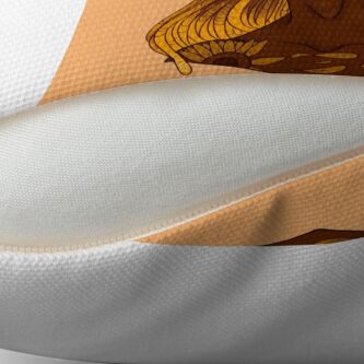 Alternate view of the sunflower Throw Pillow