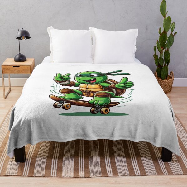 Item preview, ninja turtle riding skateboard. designed and sold by MzulhilmiZam.