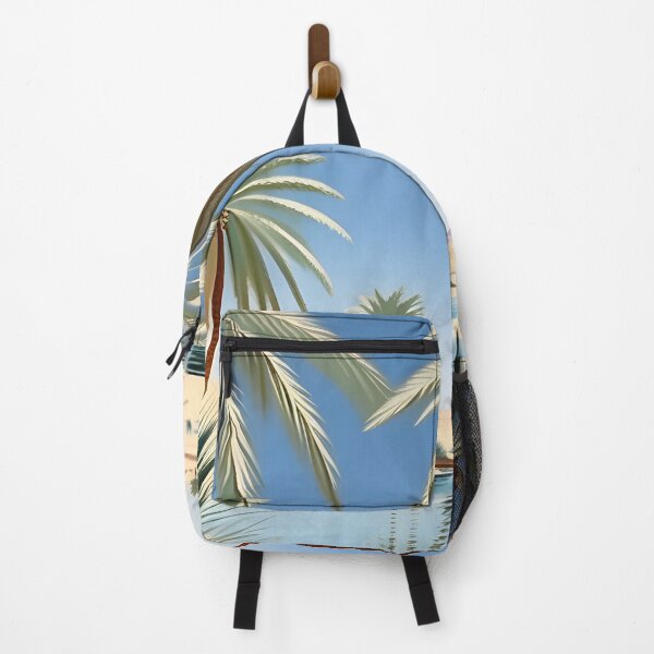 Item preview, A Quiet Desert Oasis—Sand Dunes and Date Palms designed and sold by AspirationalArt.