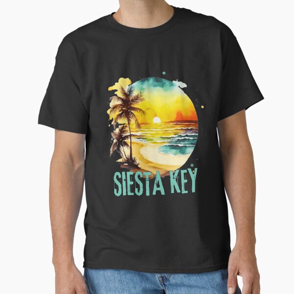 Item preview, SIESTA KEY - Florida,  Watercolor Floridian Sunset, Florida Pride, I Love Florida designed and sold by Sun Sand & Sea Art.