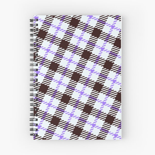 Item preview, Black & Purple Striped Plaid Squares Line Absolute Diagrams designed and sold by Alchemy-A-La-G.