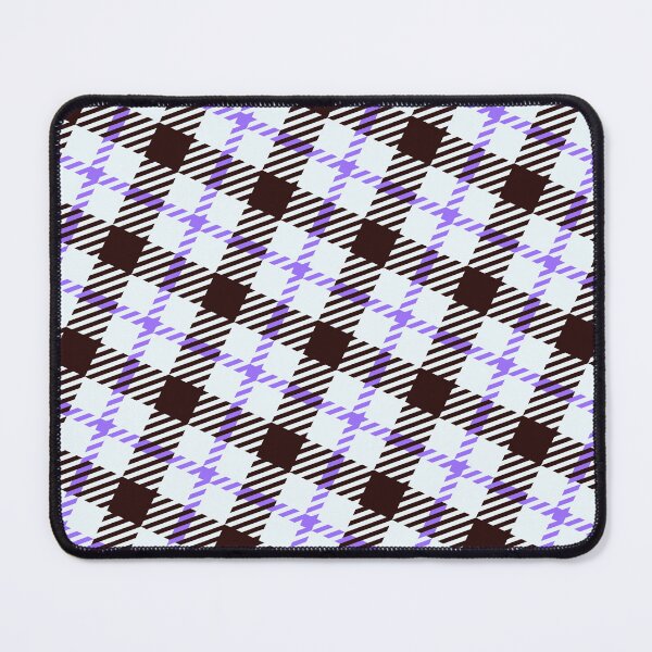 Item preview, Black & Purple Striped Plaid Squares Line Absolute Diagrams designed and sold by Alchemy-A-La-G.