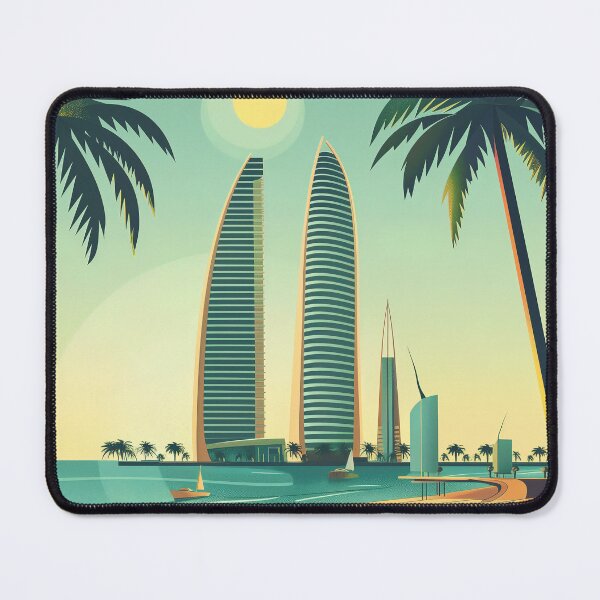 Item preview, Bahrain Digital Illustration designed and sold by ComicsFactory.