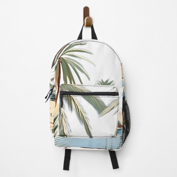 Item preview, A Quiet Desert Oasis—Sand Dunes and Date Palms designed and sold by AspirationalArt.