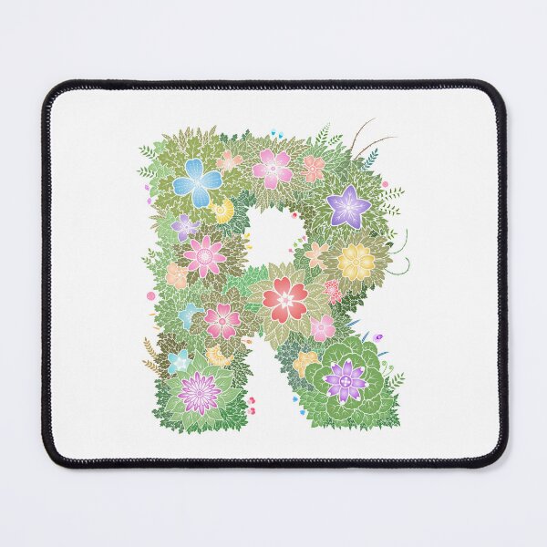 Item preview, Floral Letter "R" WeArePrettierThanFlowers designed and sold by birthflower.