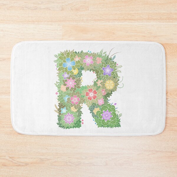 Artikelvorschau, Blumenbuchstabe „R“ WeArePrettierThanFlowers entworfen und verkauft von birthflower.