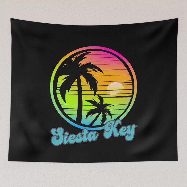 Item preview, SIESTA KEY, Florida, Fl, Siesta Key Vintage Sunset, Floridian Sunrise, Beach Lifestyle, Spring Break, Tropical Vacation designed and sold by Sun Sand & Sea Art.