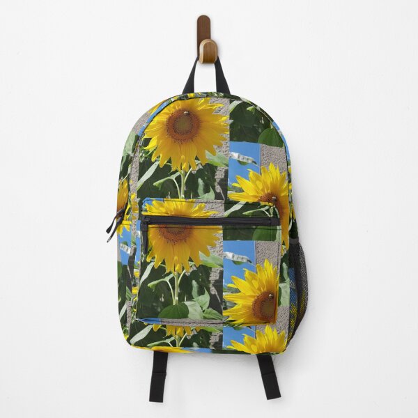 Item preview, Sunflower with a Busy Bumble Bee designed and sold by WhiteSoftPetals.