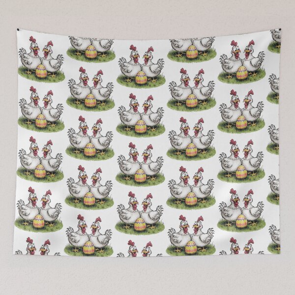 Item preview, Adorable chickens and Easter egg designed and sold by MagelliShop.
