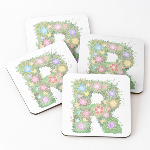Item preview, Floral Letter "R" WeArePrettierThanFlowers designed and sold by birthflower.