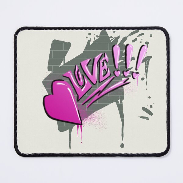 Item preview, Graffiti Heart (Pink) designed and sold by AidanThomasArt.