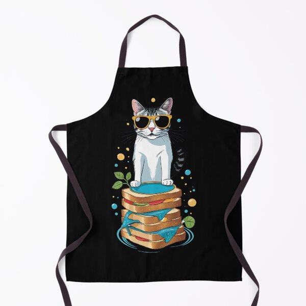 Item preview, Cat Said: Just floating through life, one toast at a time! designed and sold by Jackson-Will.