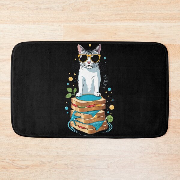 Item preview, Cat Said: Just floating through life, one toast at a time! designed and sold by Jackson-Will.