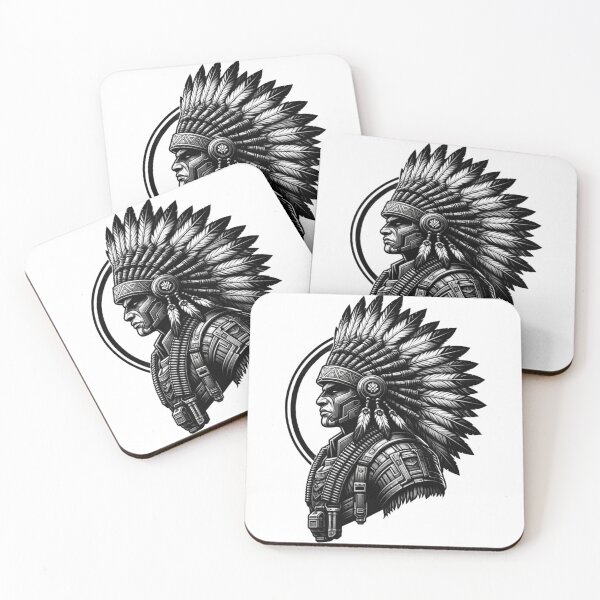 Item preview, Apocalyptic Survivors: Native American Warriors Design designed and sold by Barbaventuras.