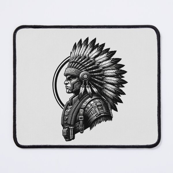 Item preview, Apocalyptic Survivors: Native American Warriors Design designed and sold by Barbaventuras.