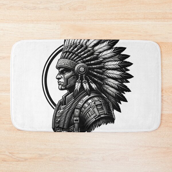 Item preview, Apocalyptic Survivors: Native American Warriors Design designed and sold by Barbaventuras.