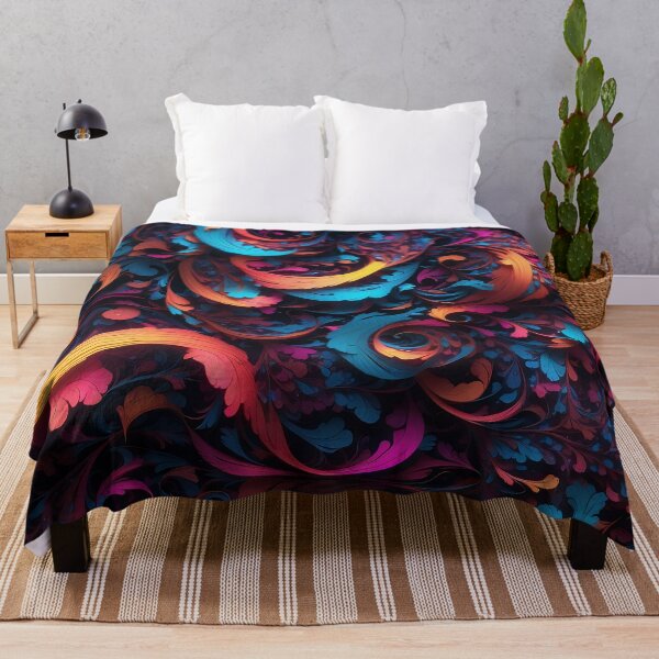 Item preview, Cosmic Dance of Vibrant Swirls in Hypnotic Harmony designed and sold by ArtComixHaven.