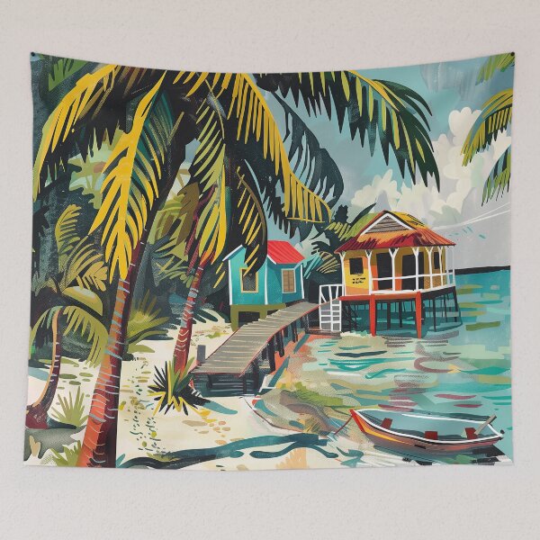 Item preview, Belize Digital Illustration designed and sold by ComicsFactory.