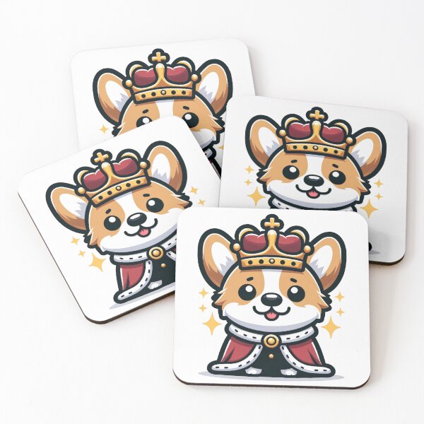 Item preview, king corgi designed and sold by FerdiEverywhere.