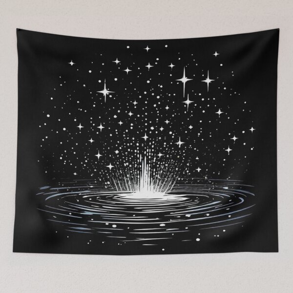 Item preview, Stars splash from a sea of stars designed and sold by JangmiHorang.