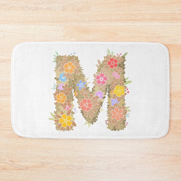 Artikelvorschau, Blumenbuchstabe „M“ WeArePrettierThanFlowers entworfen und verkauft von birthflower.
