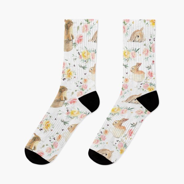 Item preview, Spring Bunny Rabbits designed and sold by WildAliceArt.