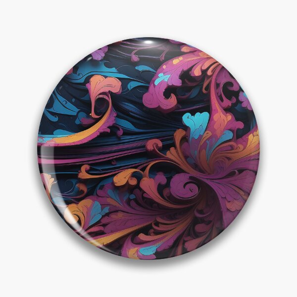 Item preview, Whirling Abyss of Neon Dreams A Visual Spectacle designed and sold by ArtComixHaven.