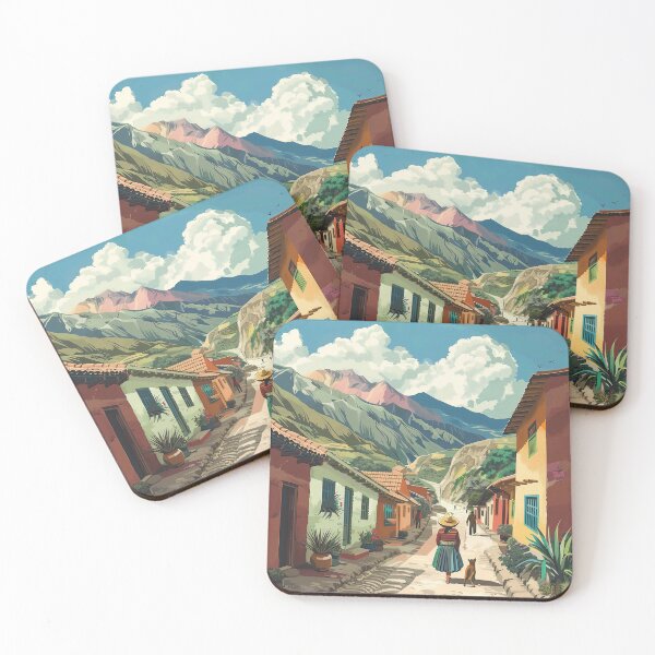 Item preview, Bolivia Digital Illustration designed and sold by ComicsFactory.