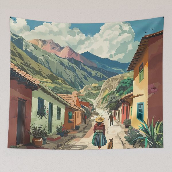Item preview, Bolivia Digital Illustration designed and sold by ComicsFactory.