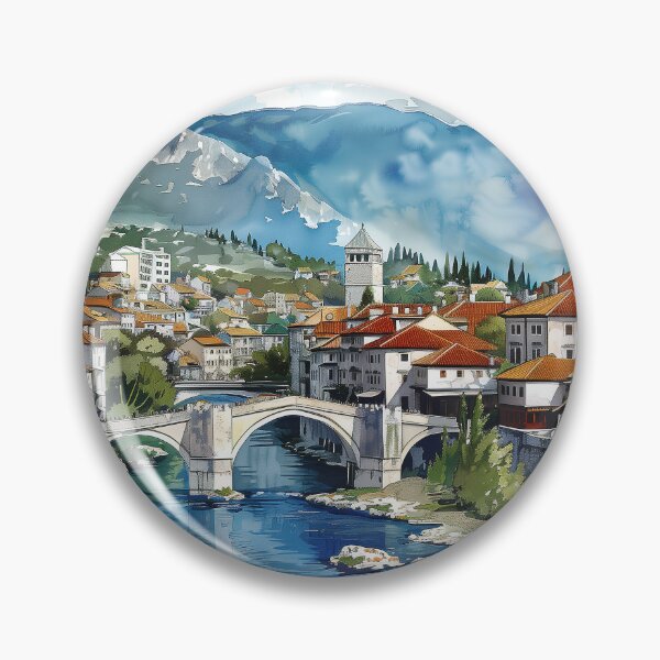 Item preview, Bosnia and Herzegovina Digital Illustration designed and sold by ComicsFactory.