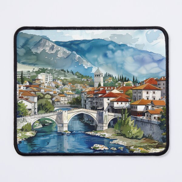 Item preview, Bosnia and Herzegovina Digital Illustration designed and sold by ComicsFactory.