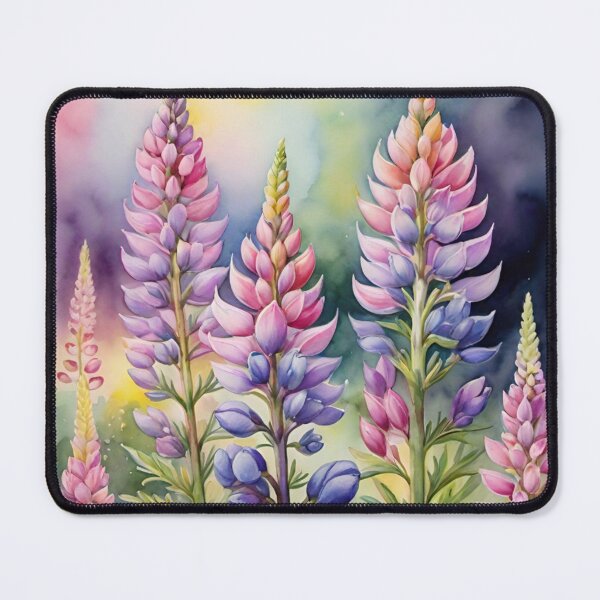 Item preview, Watercolor Lupines designed and sold by JamieRainbow.