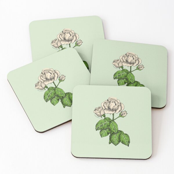Item preview, Cream High-Centered Rose Bloom Semi-Double 8-15 Petals In 2 Rows designed and sold by Rachael Taylor.