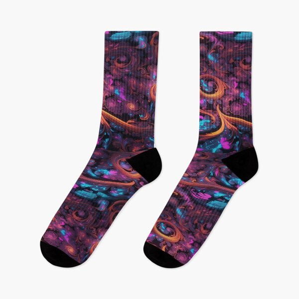 Item preview, Cosmic Dance: A Symphony of Swirling Digital Elegance designed and sold by ArtComixHaven.