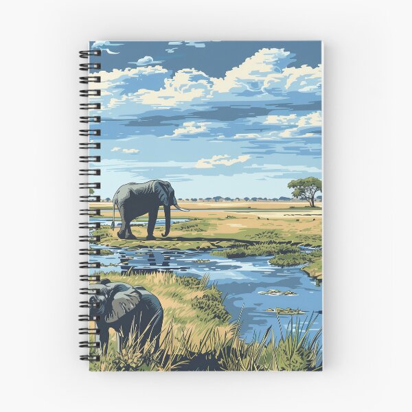 Item preview, Botswana Digital Illustration designed and sold by ComicsFactory.