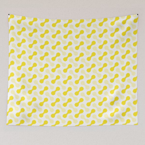 Item preview, Dual Yellow Blob Wishbone Double Bubble Absolute Diagrams designed and sold by Alchemy-A-La-G.