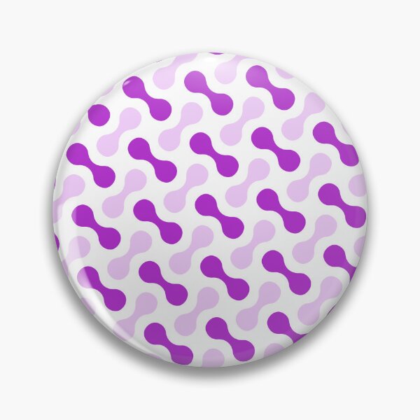 Item preview, Dual Purple Blob Wishbone Double Bubble Absolute Diagrams designed and sold by Alchemy-A-La-G.