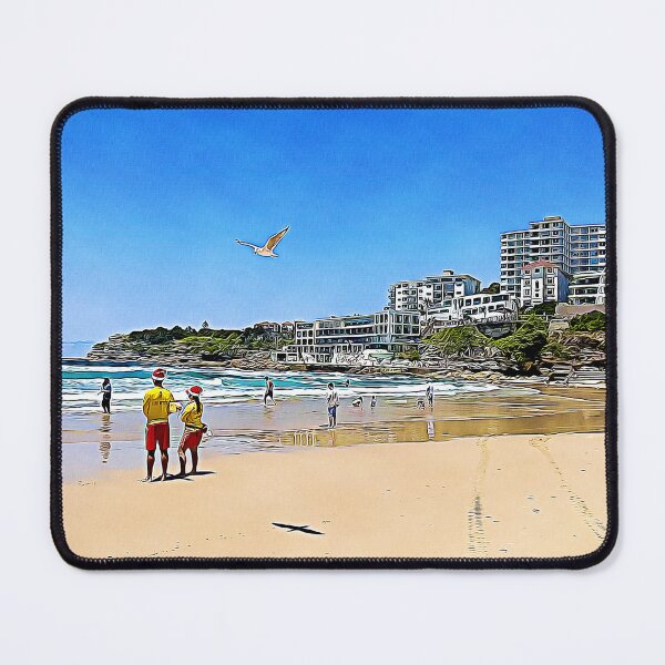 Item preview, Bondi Beach Lifeguards, Australia Art, Beach Print designed and sold by rllgrck.
