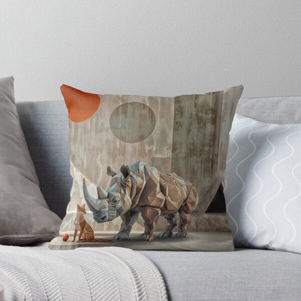 Item preview, Animals geometry and minimalism: Rhinoceros and dog designed and sold by JaN44Fotografia.