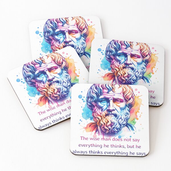 Item preview, Aristotle: Wisdom in Watercolor designed and sold by Ana C Falla.