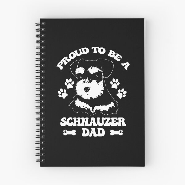 Item preview, Proud To Be A Schnauzer Dad designed and sold by AleksaDesignMTL.