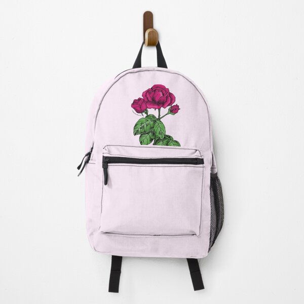 Item preview, Deep Pink High-Centered Rose Bloom Semi-Double 8-15 Petals In 2 Rows designed and sold by Rachael Taylor.