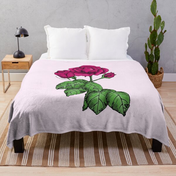 Item preview, Deep Pink High-Centered Rose Bloom Semi-Double 8-15 Petals In 2 Rows designed and sold by Rachael Taylor.