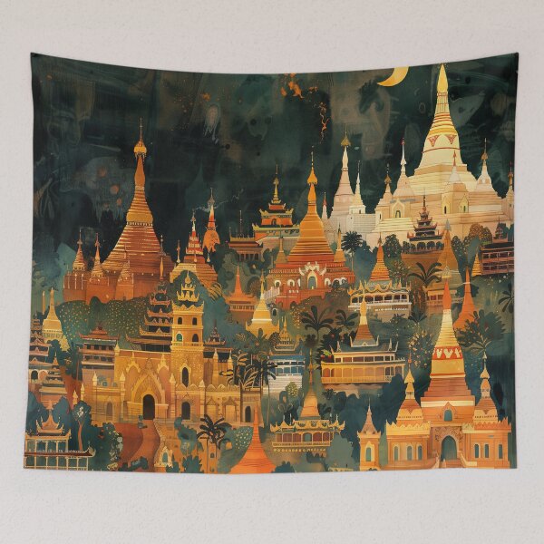 Item preview, Burma Digital Illustration designed and sold by ComicsFactory.