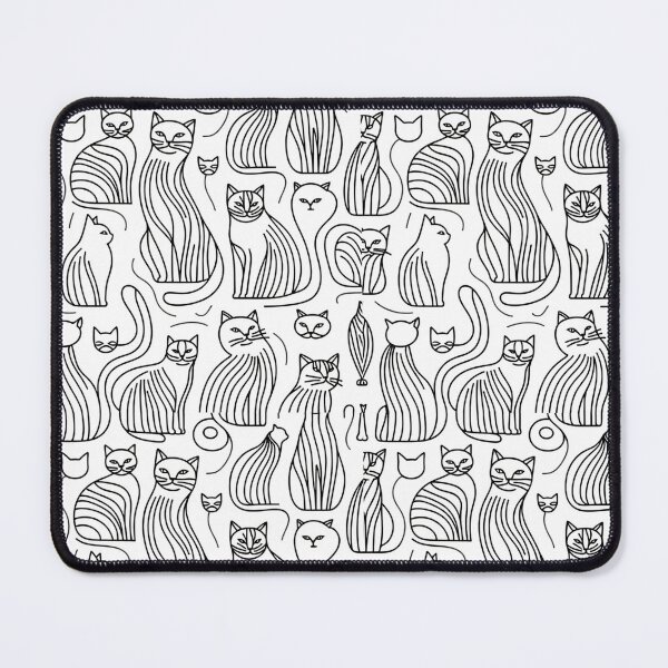 Item preview, Repeating Cat design designed and sold by StonegateArt.