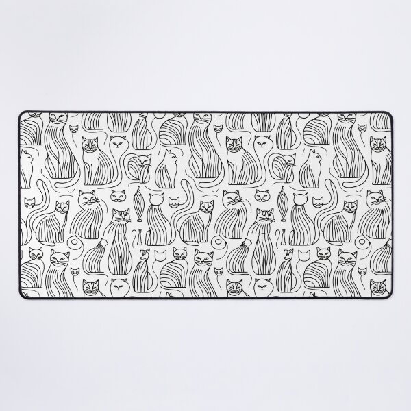 Item preview, Repeating Cat design designed and sold by StonegateArt.