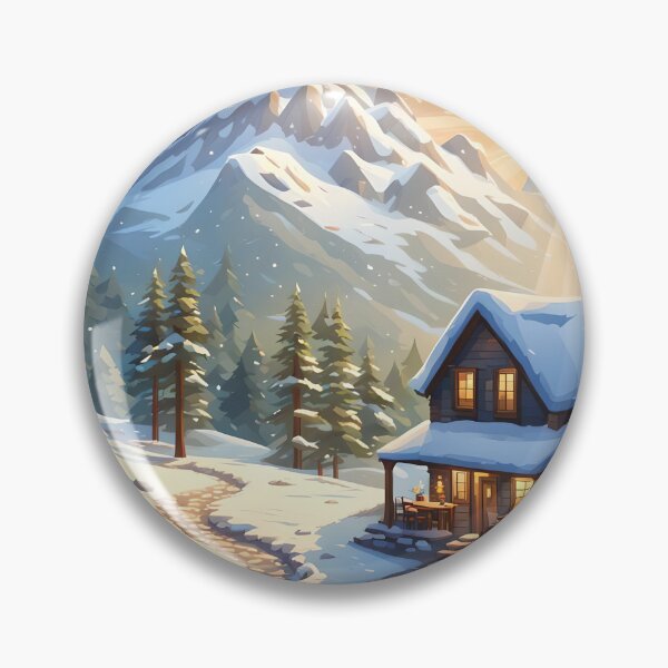 Item preview, Cabaña de invierno designed and sold by VeiledVision.