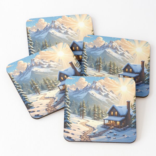Item preview, Winter Cabin designed and sold by VeiledVision.