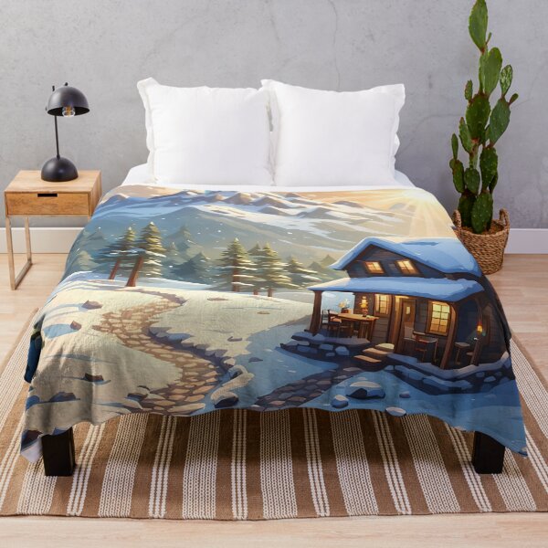 Item preview, Winter Cabin designed and sold by VeiledVision.