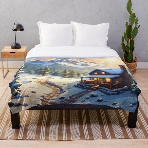 Item preview, Winter Cabin designed and sold by VeiledVision.